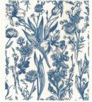 Vintage Blue Flowers